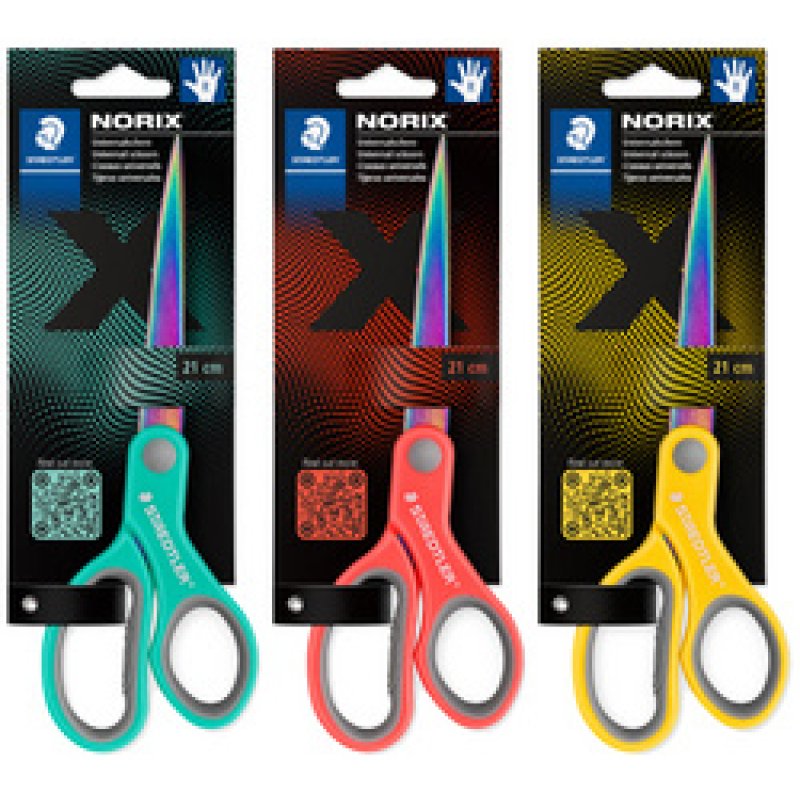 STAEDTLER Ciseaux NORIX, bouts pointus, longueur: 210 mm