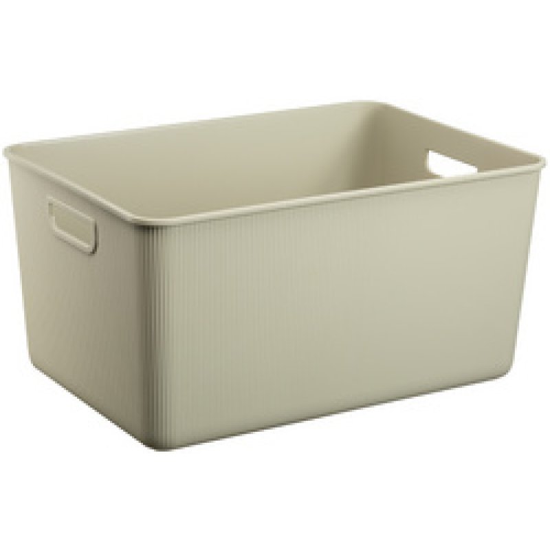 NHG Couvercle pour boîte AKITA STORAGE L, beige clair