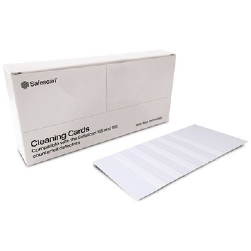 Safescan Cartes de nettoyage pour détecteurs de faux billets