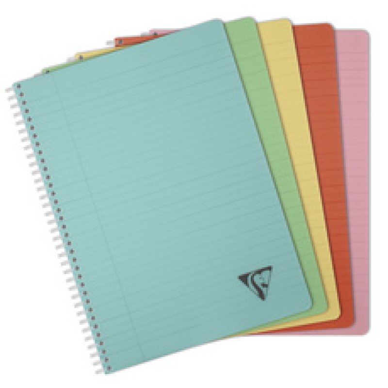 Clairefontaine Cahier reliure intégrale LINICOLOR, A4, vert