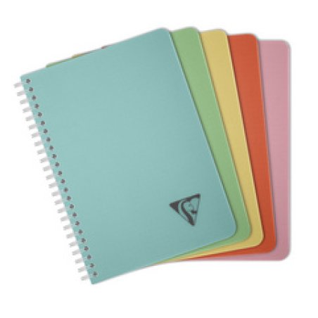 Clairefontaine Carnet reliure intégrale LINICOLOR, A5, rouge