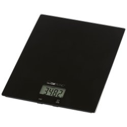 Clatronic KW 3820 Black Countertop Rectangle Electronic kitchen scale