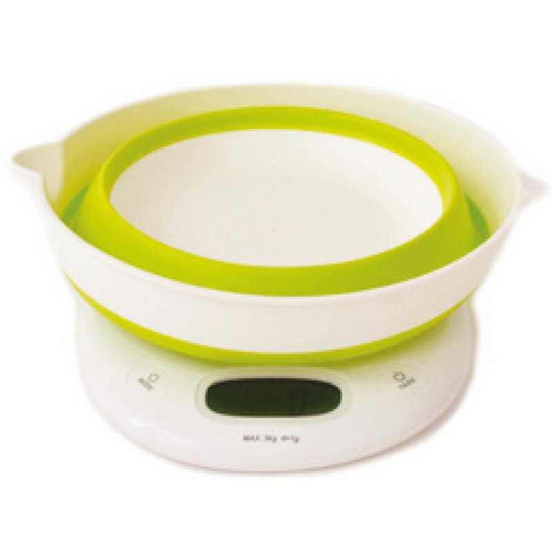 Little balance Balance Bol Up, pliable, blanc / vert clair