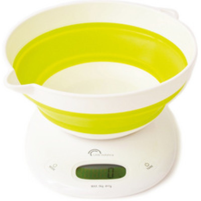 Little balance Balance Bol Up, pliable, blanc / vert clair