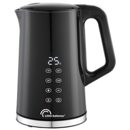 Little balance Bouilloire Black Digital, 1,7 L, noir