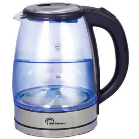 Little balance Bouilloire Verre Design, 1,8 litre, verre