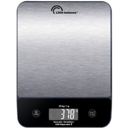 Little balance Balance de cuisine c-Happy Genius Inox