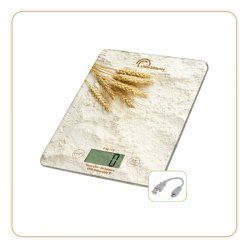 Little Balance 8716 kitchen scale White Countertop Rectangle Electronic kitchen scale