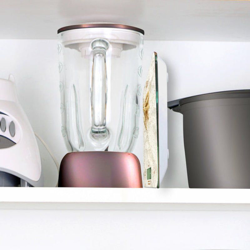 Little Balance 8716 escabeaux de cuisine Blanc Comptoir Rectangle Balance de ménage électronique