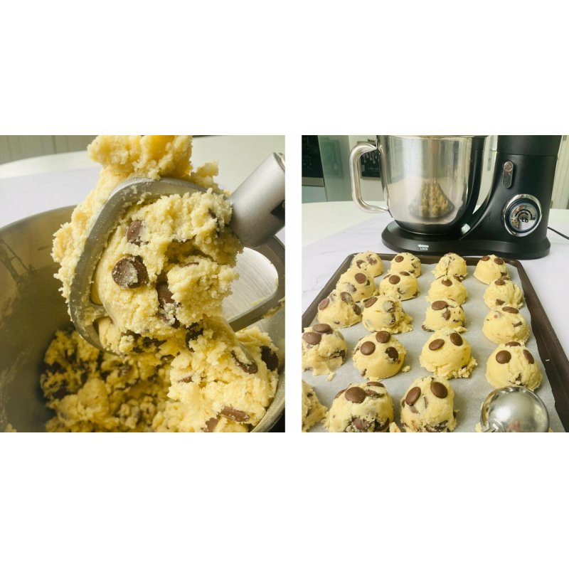 Little Balance 8574 mixer Stand mixer 1000 W Black, Stainless steel