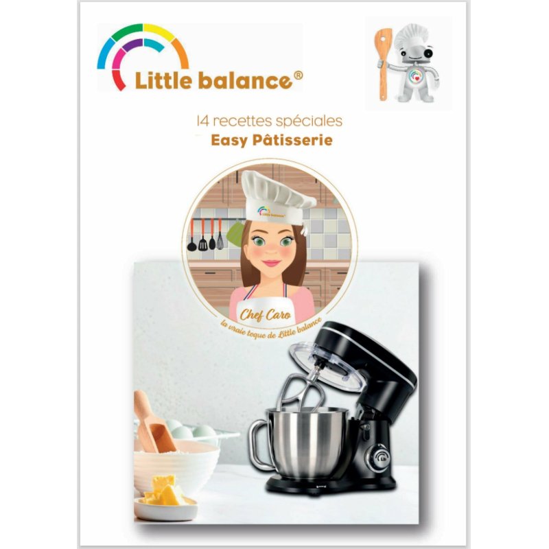 Little Balance 8574 mixeur Robot mixer 1000 W Noir, Acier inoxydable