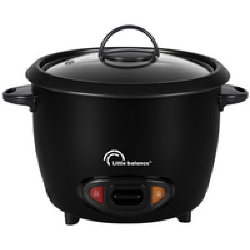 Little balance Cuiseur à riz 2 en 1 Easy Riz, 700 W, noir