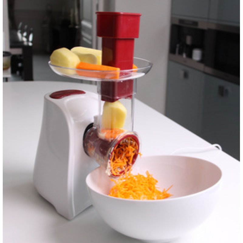 Little balance Coupe-légumes électrique Easy Veggie, 4 en 1