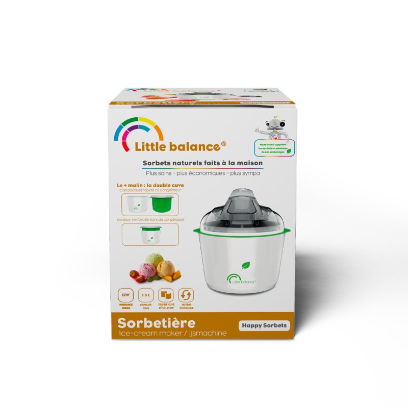 Little balance Sorbetière Happy Sorbets, 1,5 litre