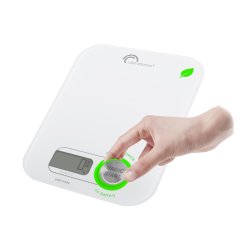 Little balance Balance de cuisine Kinetic, blanc/vert