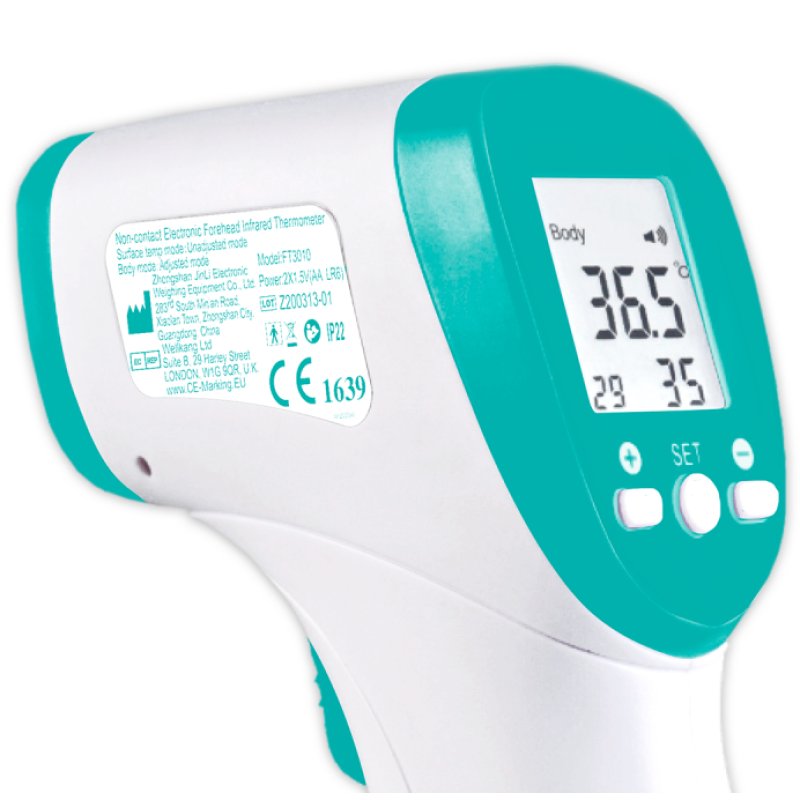 Little Balance LB Scan IR Remote sensing thermometer White