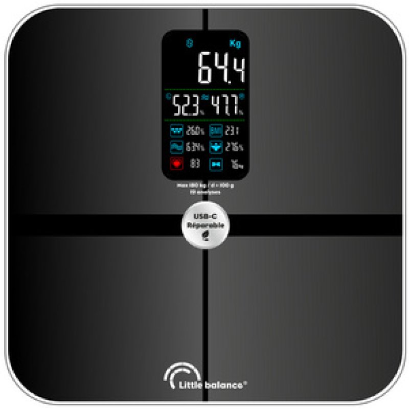 Little balance Pèse-personne Cardio X4 ITO USB-C