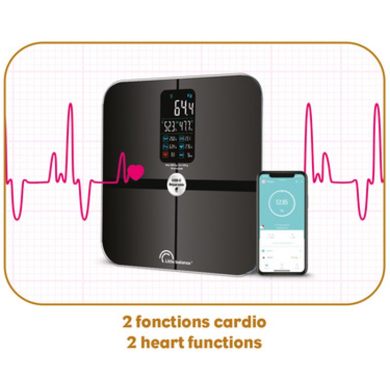 Little balance Pèse-personne Cardio X4 ITO USB-C