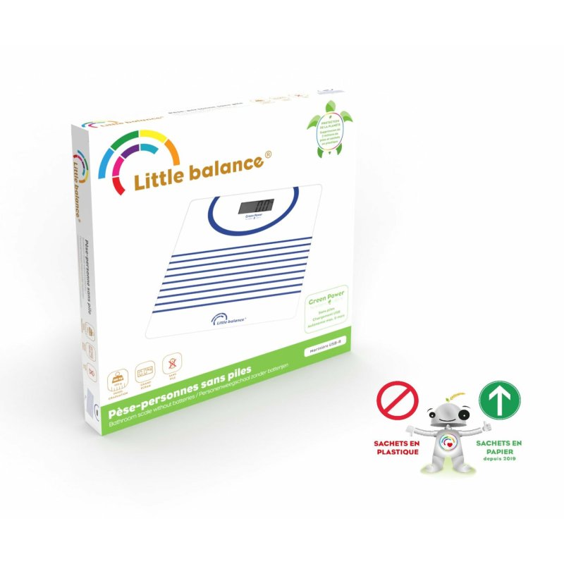 Little Balance Pèse-personne, Marinière USB, Sans pile