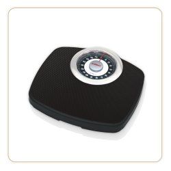 Little Balance Confort 180 Rectangle Black Mechanical personal scale