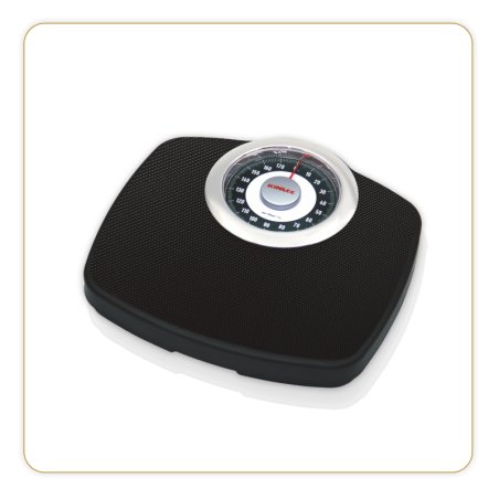 Little Balance Confort 180 Rectangle Black Mechanical personal scale
