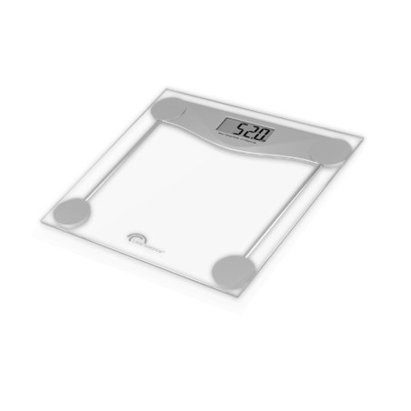 Little Balance SB2 Square Transparent Electronic personal scale