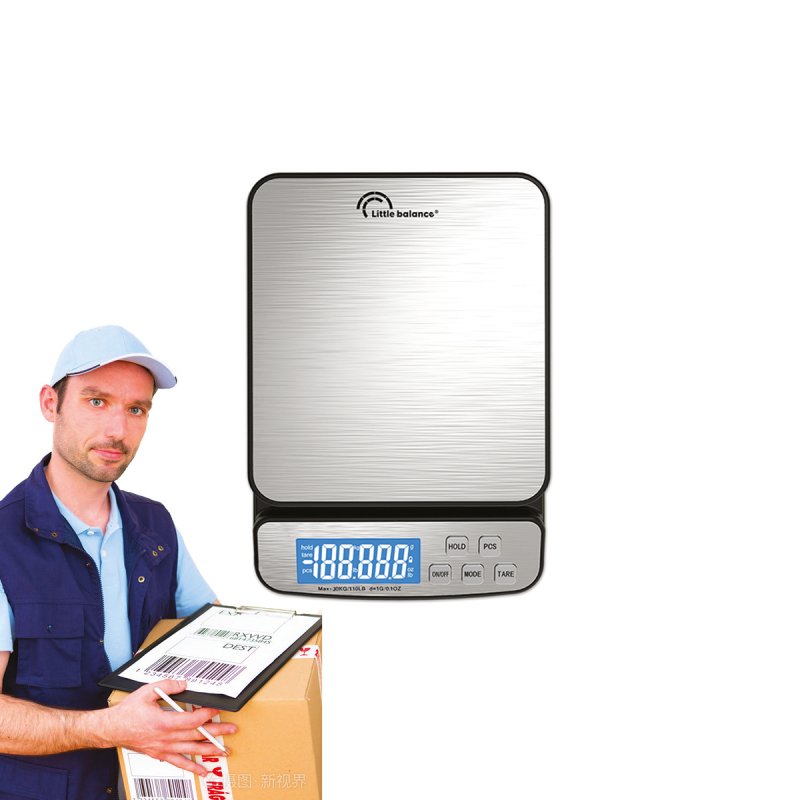 Codamex PESE LETTRES ET COLIS ELECTRONIQUE 30KG/1G - LBO8370 pèse-lettres Pèse-lettre électronique Aluminium