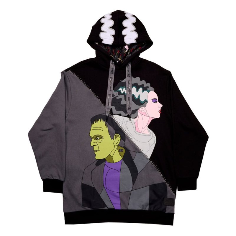 Universal Monsters by Loungefly sweater à capuche Unisexe Bride of Frankenstein (XL)