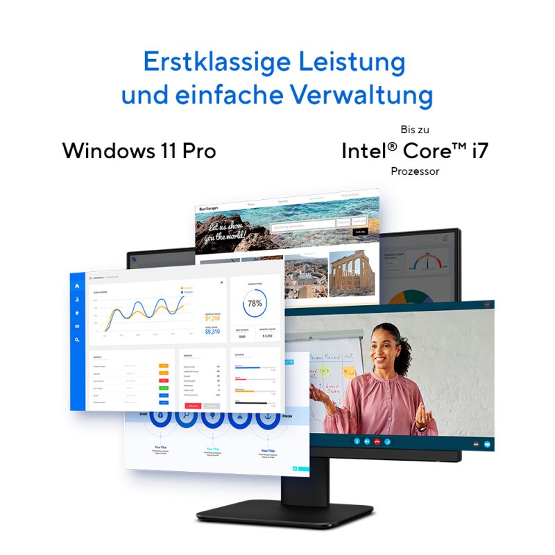 ASUS ExpertCenter P400 AiO P470VAK-BPE124X Intel Core™ i7 i7-13620H 68,6 cm (27") 1920 x 1080 pixels PC All-in-One 16