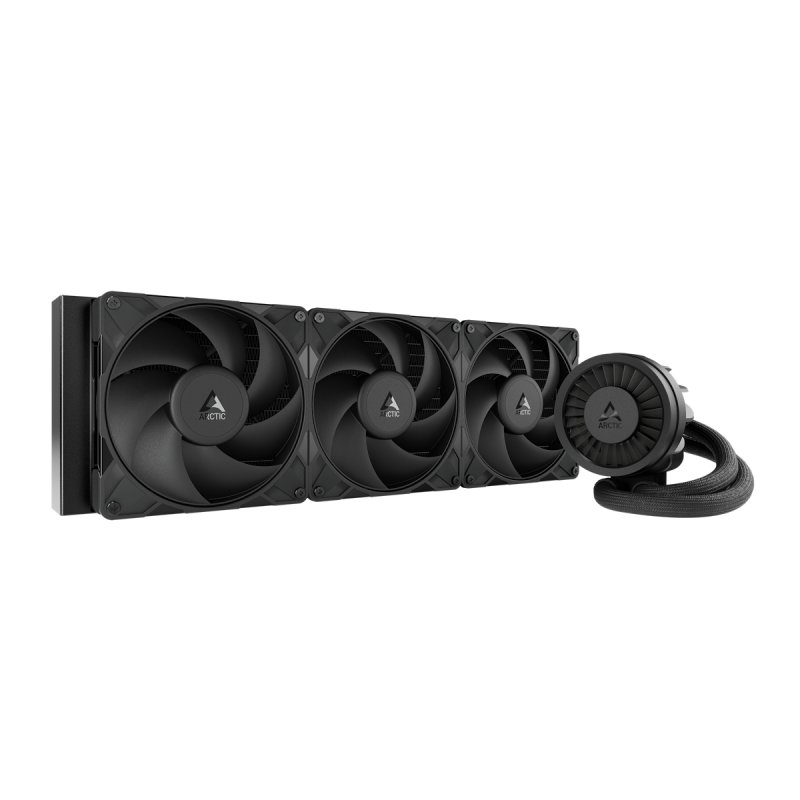 Arctic Liquid Freezer III Pro 420mm Liquid CPU Cooler, P14 Pro PWM Fans & PWM Controlled Pump, Black