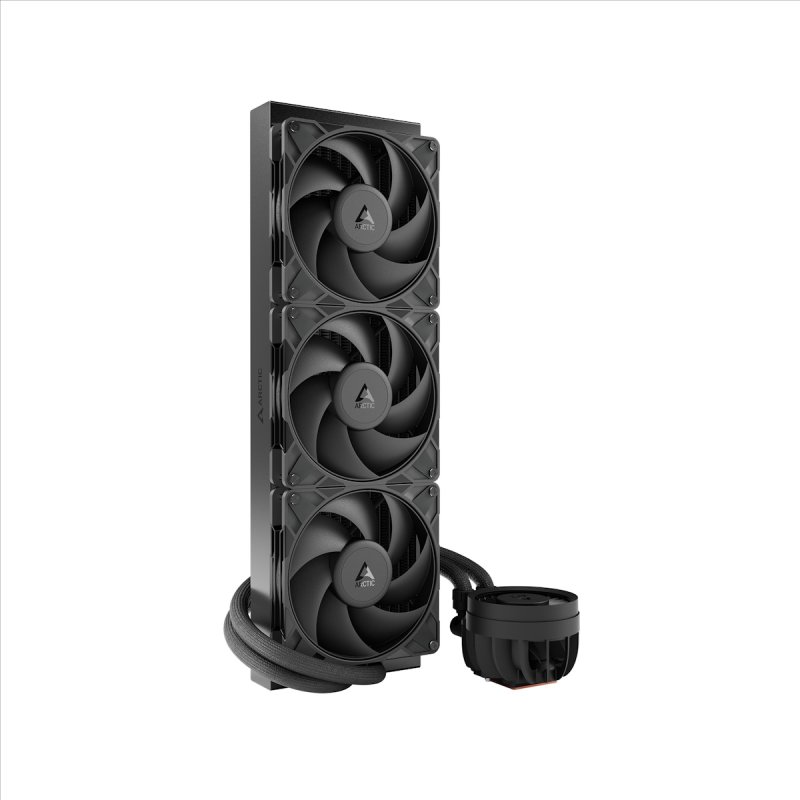 Arctic Liquid Freezer III Pro 420mm Liquid CPU Cooler, P14 Pro PWM Fans & PWM Controlled Pump, Black