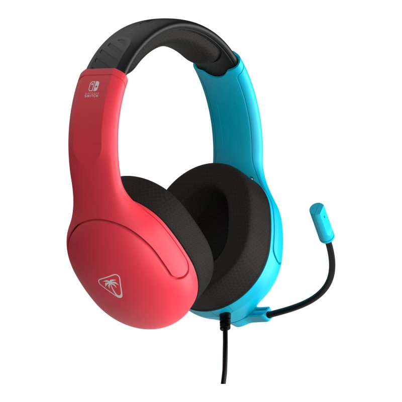 Turtle Beach Airlite Fit Casque Avec fil Arceau Jouer Noir, Bleu, Rouge