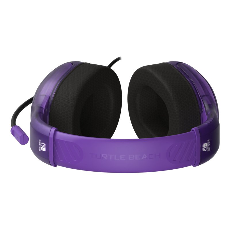 Turtle Beach - Casque de jeu filaire Airlite Fit Ghost Purple pour Nintendo Switch, Switch Lite et Switch modèle OLED