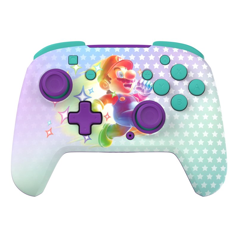 Turtle Beach - Manette de jeu sans fil Rematch Invincible Mario pour Nintendo Switch, Switch Lite et Switch modèle OLED