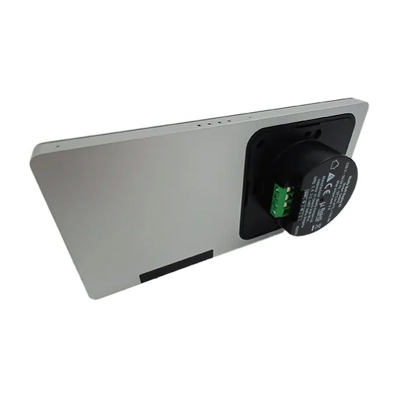 Shelly Plug&Play "Wall Display X2 Silver Blu H&T Ivory" Android WLAN Silber