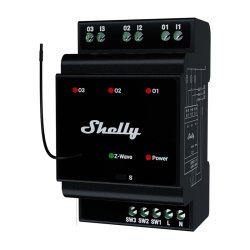 Shelly Qubino Wave Pro 3 Z-Wave 3 channel DIN rail relay