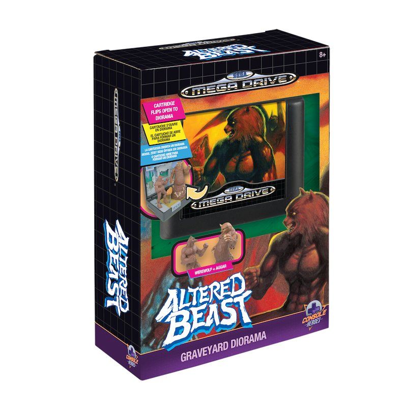 STOCK3 - CONSOLE HEROES - Mega Drive Altered Beast - Statuette 7cm
