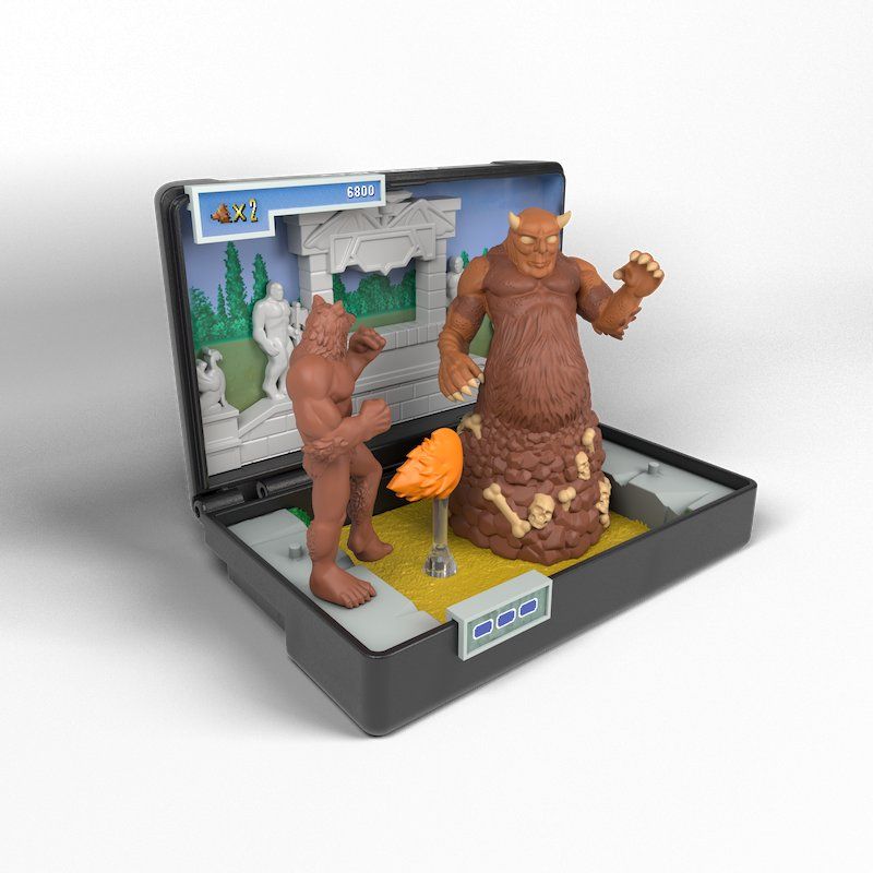 STOCK3 - CONSOLE HEROES - Mega Drive Altered Beast - Statuette 7cm
