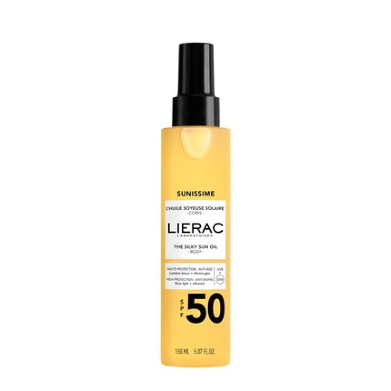 Lierac Sunissime Silky Oil Spf50 150ml - Sun Protection