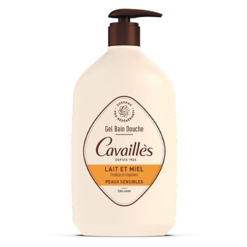 Rogé Cavaillès Sensitive Skin Shower Gel Milk and Honey 1L
