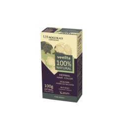 Venita Herbal Hair Color Hair Dye 1.11 Indigo Black 100ml