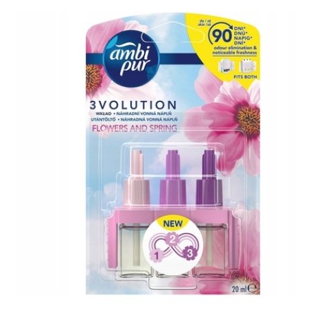 Ambi Pur Electric Air Freshener Refill Flowers And Spring 20 Ml