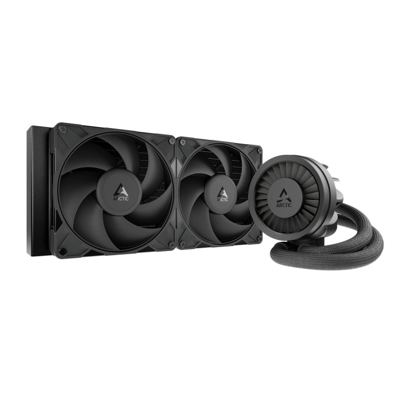 Arctic Liquid Freezer III Pro 280mm Liquid CPU Cooler, P14 Pro PWM Fans & PWM Controlled Pump, Black