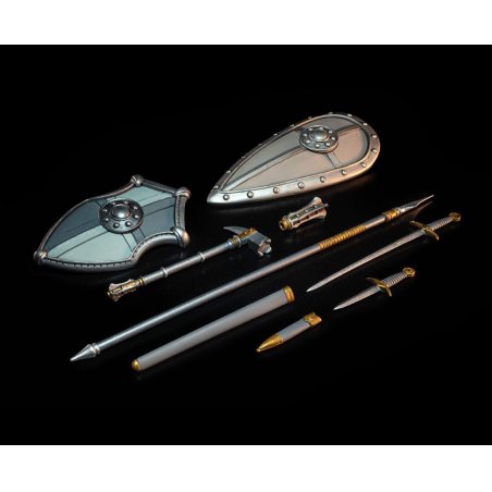 Mythic Legions: Necronominus accessoires pour figurines Knights of Earthyron Weapons Pack