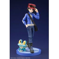 Pokémon statuette PVC ARTFXJ 1/8 Kalem & Grenousse 20 cm