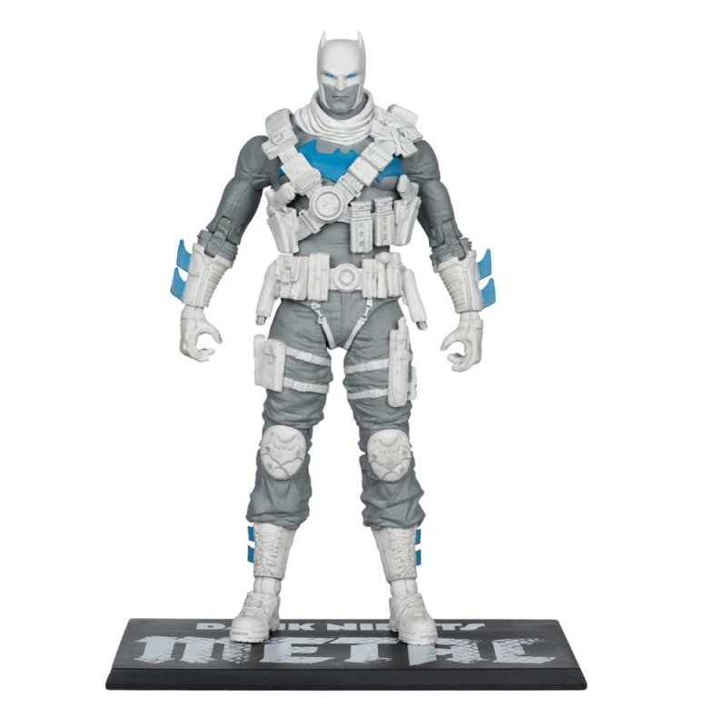 DC Multiverse figurine The Grim Knight (Dark Nights Metal) (Black & White Accent Edition) (Gold Label) 18 cm