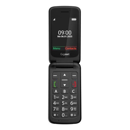 Gigaset GL595 7.11 cm (2.8") 114 g Black Senior phone