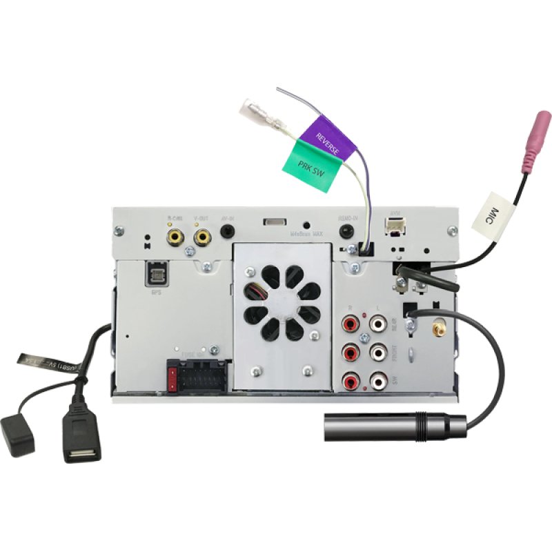 Kenwood DMX7722DABS récepteur multimédia de voiture Noir Wifi Bluetooth