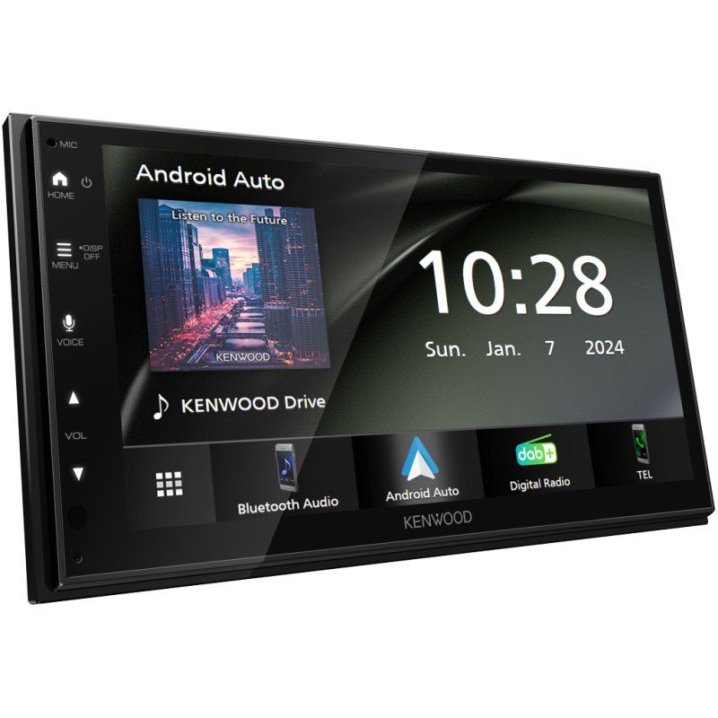 Kenwood Electronics DMX5023DABS car media receiver Black Wi-Fi 22 W Bluetooth