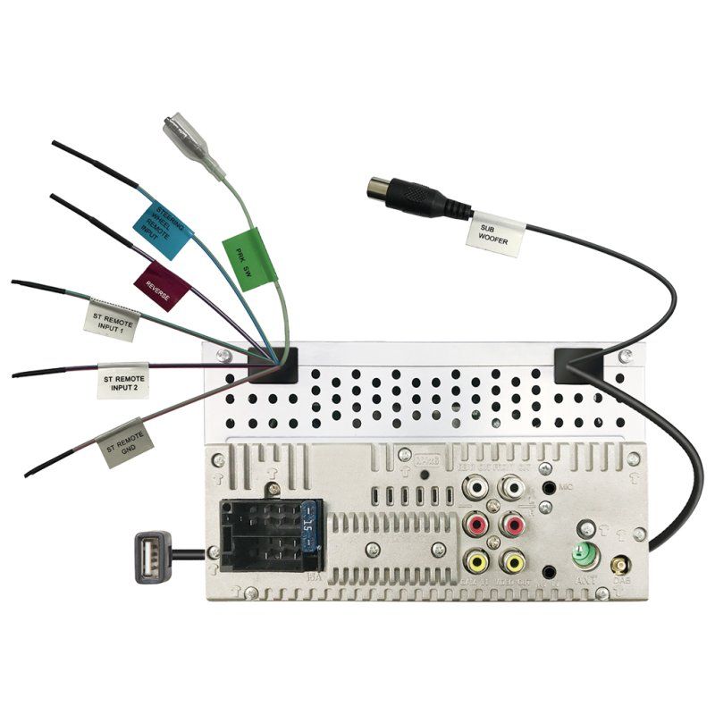 Kenwood Moniceiver DMX5020DABS Black Bluetooth